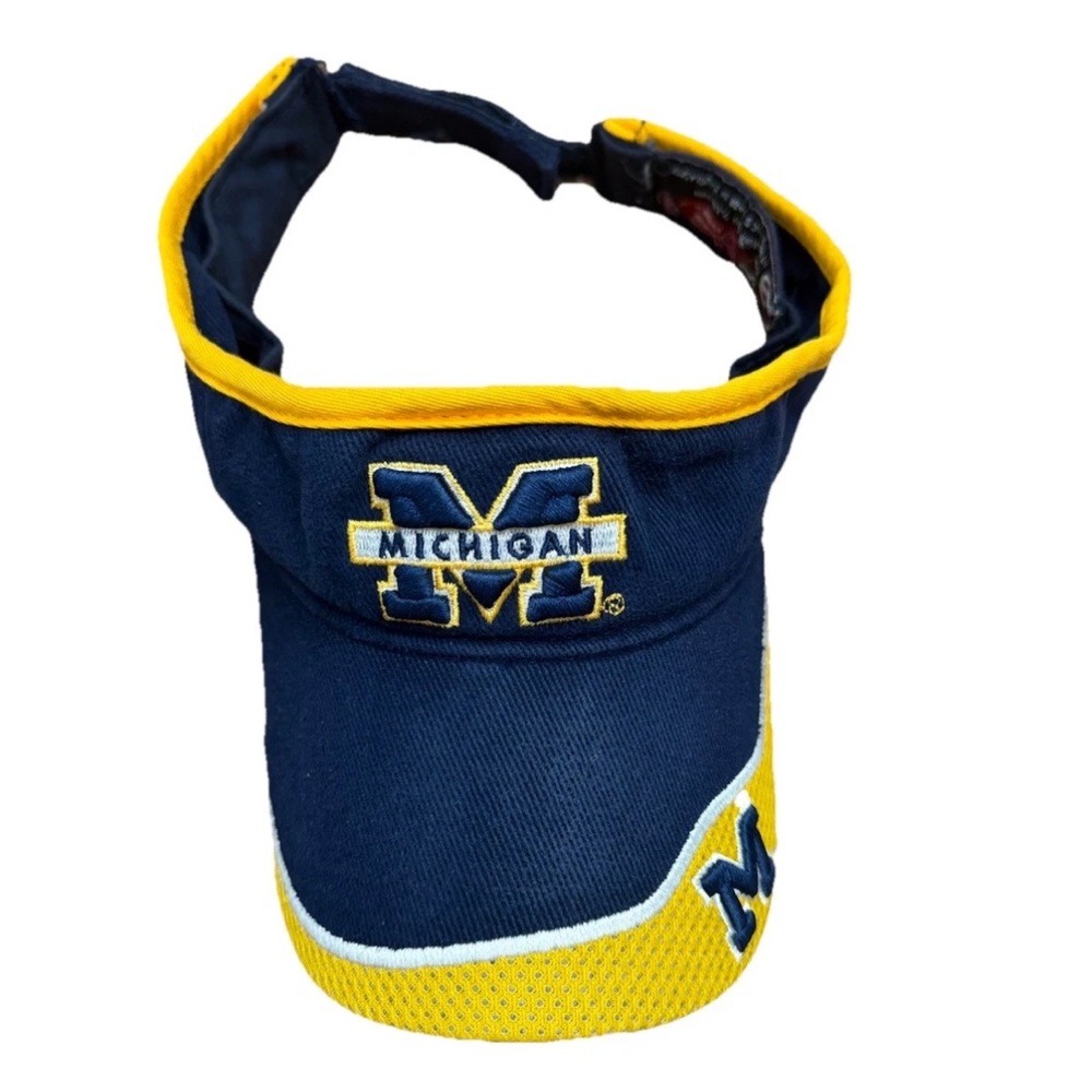 Michigan Wolverines 1990s Vintage Snapback Visor Hat